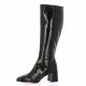 A bientot...merci Bottes cuir noir