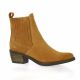 So send Boots cuir velours camel