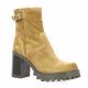 Spaziozero Boots cuir velours camel