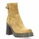 Spaziozero Boots cuir velours camel