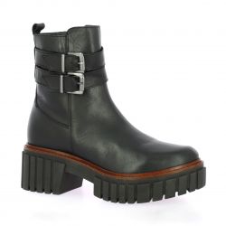 Reqins Boots cuir noir