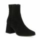 Reqins Boots cuir velours noir