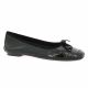 Reqins Ballerines cuir vernis noir