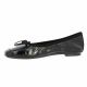 Reqins Ballerines cuir vernis noir