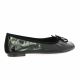 Reqins Ballerines cuir vernis noir