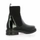 Reqins Boots cuir vernis noir