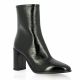 Fremilu Boots cuir vernis noir