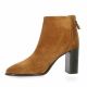 Fremilu Boots cuir velours cognac