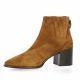 Fremilu Boots cuir velours cognac