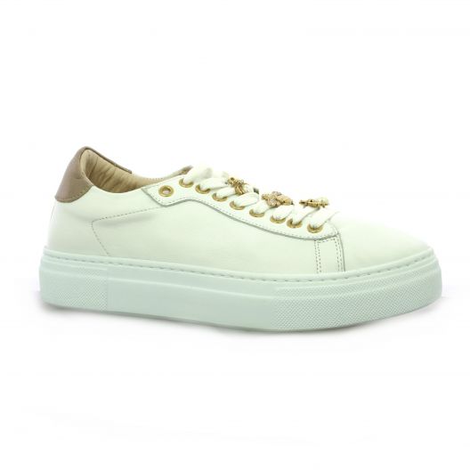 Rayboot Baskets cuir blanc