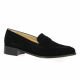 Vidi studio Mocassins cuir velours noir