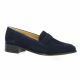 Vidi studio Mocassins cuir velours marine