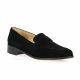 Vidi studio Mocassins cuir velours noir