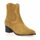 Vidi studio Boots cuir velours camel