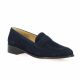 Vidi studio Mocassins cuir velours marine