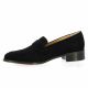 Vidi studio Mocassins cuir velours noir