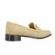 Vidi studio Mocassins cuir velours camel