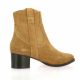 Vidi studio Boots cuir velours camel