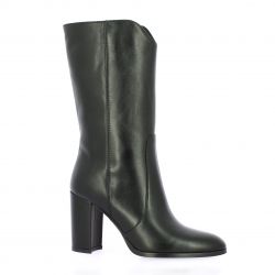 Pao Bottes cuir noir