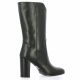 Pao Bottes cuir noir