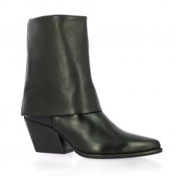 Pao Boots cuir noir