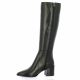 Fremilu Bottes cuir noir