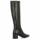 Fremilu Bottes cuir noir