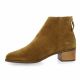 Maroli Boots cuir velours cognag