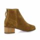 Maroli Boots cuir velours cognag