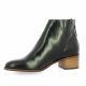 Maroli Boots cuir glacé noir