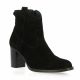 Maroli Boots cuir velours noir