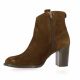 Maroli Boots cuir velours marron