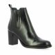 Maroli Boots cuir glacé noir