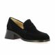 Vidi studio Mocassins cuir velours noir