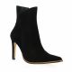 Vidi studio Boots cuir velours noir