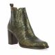 Maroli Boots cuir croco marron