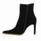 Vidi studio Boots cuir velours noir