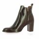 Maroli Boots cuir glacé marron