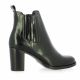 Maroli Boots cuir glacé noir