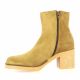 Patricia miller Boots cuir velours taupe