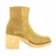 Patricia miller Boots cuir velours taupe