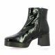 Patricia miller Boots cuir vernis noir