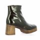 Patricia miller Boots cuir vernis marron