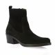 Patricia miller Boots cuir velours noir