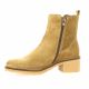 Patricia miller Boots cuir velours taupe