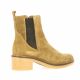 Patricia miller Boots cuir velours taupe