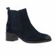 We do Boots cuir velours marine