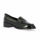 Reqins Mocassins cuir vernis noir