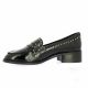 Reqins Mocassins cuir vernis noir