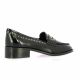 Reqins Mocassins cuir vernis noir